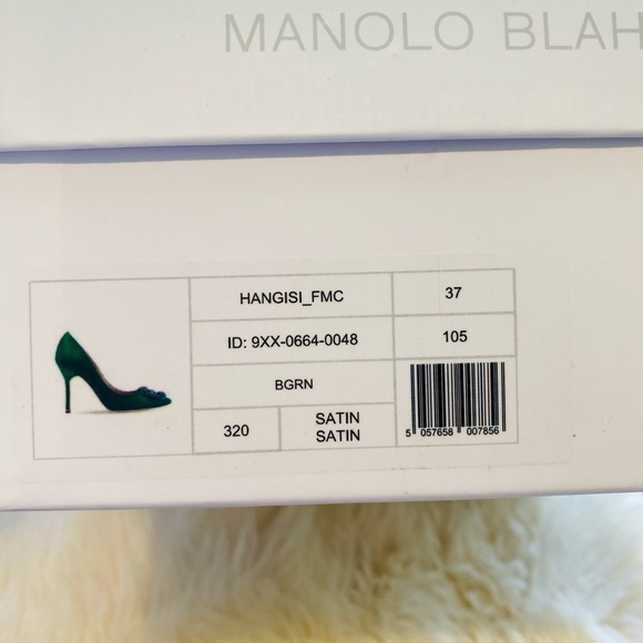 New authentic Manolo Blahnik hangisi heels 105mm - Picture 12 of 15